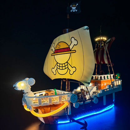 LYBMTWF LED Lighting Kit Compatible with Lego 75639 Pirate Ship Model (NOT Include The Model Bricks)