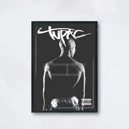 Famous Rapper 2Pac Posters Tupac Shakur Rap Prints Canvas Painting Wall Art Pictures Home Living Room Hip-hop Music Decoration