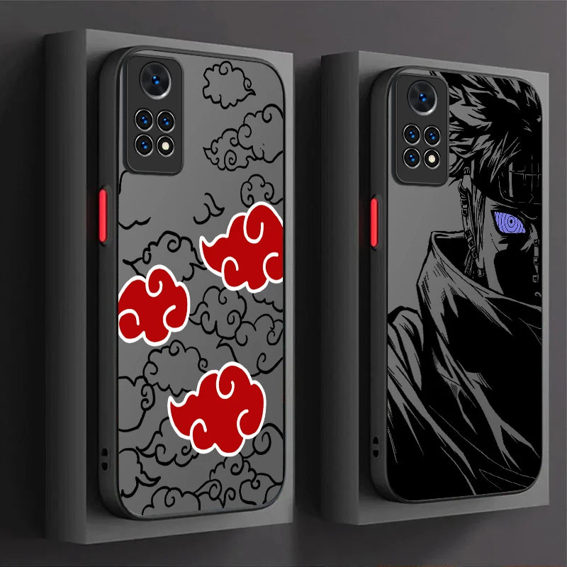 Anime N-NARUTOS Uchiha Itachi Sasuke Case For Xiaomi Redmi Note 13 14 12 11 Pro Plus 5G 12S 11S 10S 10 9 Redmi 14C 13C 12C 12 4G