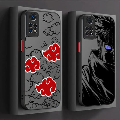 Anime N-NARUTOS Uchiha Itachi Sasuke Case For Xiaomi Redmi Note 13 14 12 11 Pro Plus 5G 12S 11S 10S 10 9 Redmi 14C 13C 12C 12 4G