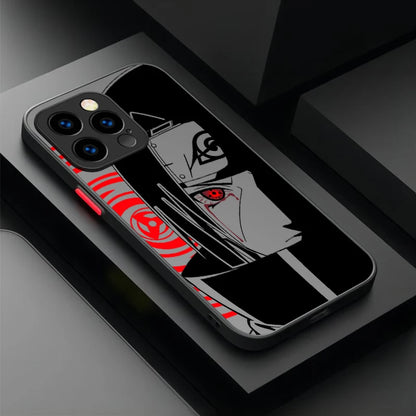 Phone Case For iPhone 17 Air 15 16E 16 14 13 12 11 Pro Max XR 7 8 Plus SE 2020 N-NARUTOS Uchiha Sasuke Itachi Cool Back Cover