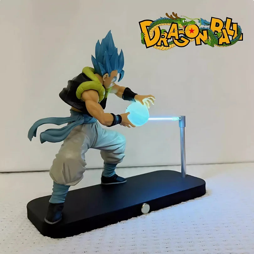 Rechargeable Dragon Ball Gogeta Lamp Gogeta Ligh Son Goku Light Lamp Model Kakarotto Kamehameha Wave Magnetic Ornament Anime
