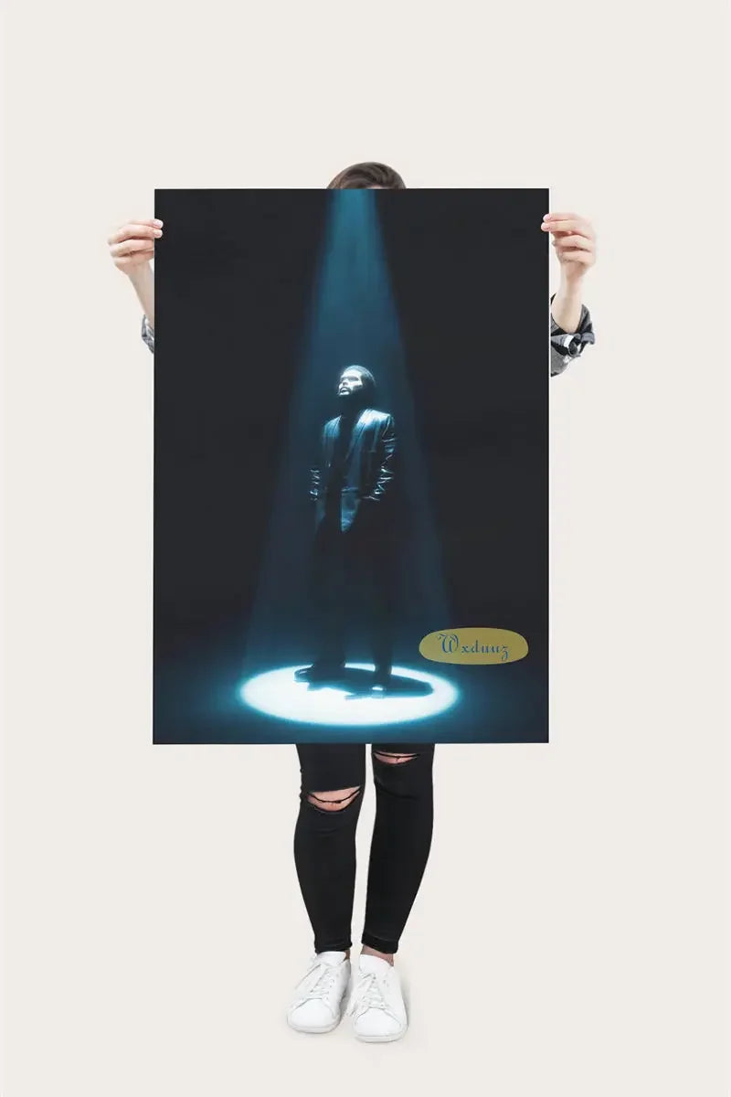 The Weeknd Poster Music Album Pop Rap Hip Hop Singer Life Photos Room Living Canvas Painting Print Wall Art Home Decor Pictures