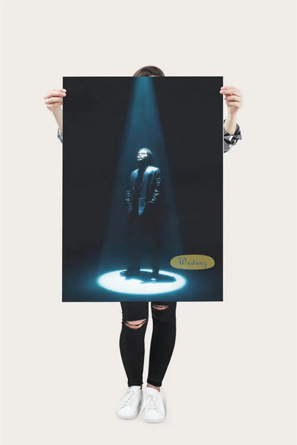 The Weeknd Poster Music Album Pop Rap Hip Hop Singer Life Photos Room Living Canvas Painting Print Wall Art Home Decor Pictures