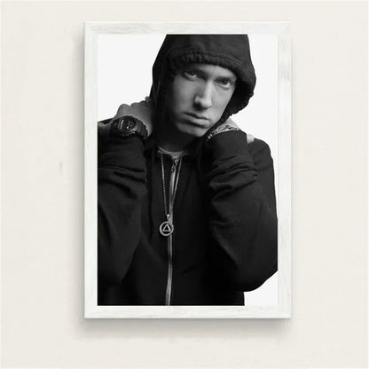 Super Rapper Eminems Posters and Prints Great Rap Singer Canvas Painting Music Star Wall Art Picture for Bedroom Home Decor