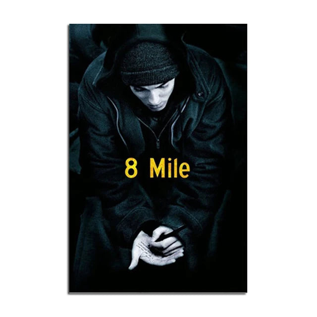 Super Rapper Eminems Posters and Prints Great Rap Singer Canvas Painting Music Star Wall Art Picture for Bedroom Home Decor