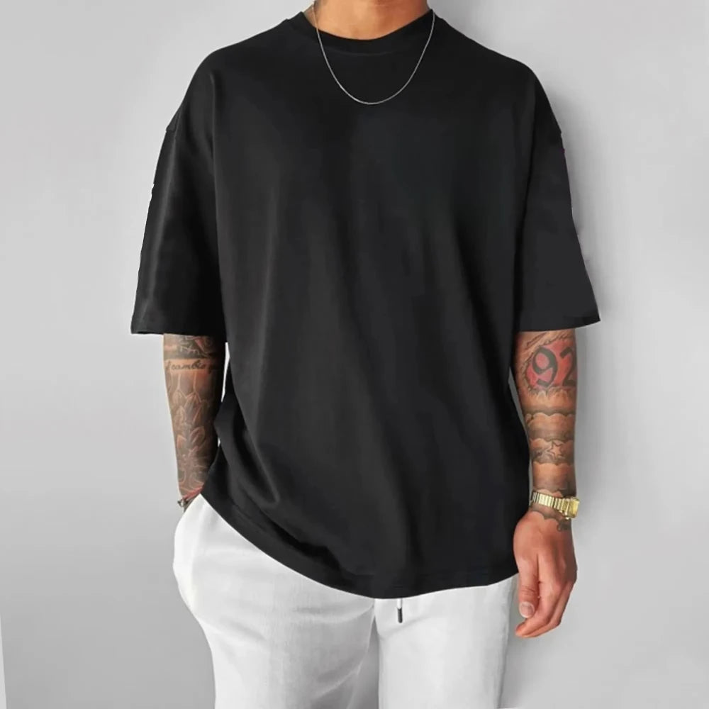 MINISO Zoro Anime Men's Women's Short Sleeve T-shirts New Summer Cotton Streetwear Casual Tops Graphic Tee Oversized Y2k Clothes