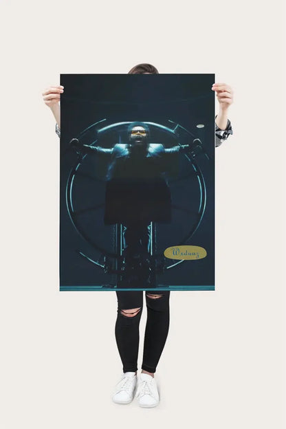 The Weeknd Poster Music Album Pop Rap Hip Hop Singer Life Photos Room Living Canvas Painting Print Wall Art Home Decor Pictures