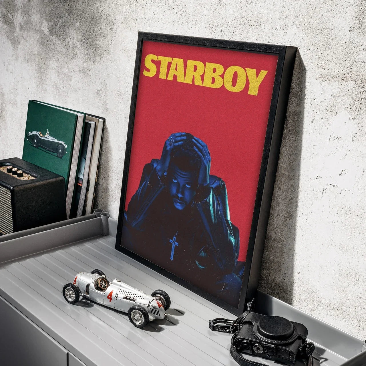 The Weeknd Poster Music Album Pop Rap Hip Hop Singer Life Photos Room Living Canvas Painting Print Wall Art Home Decor Pictures