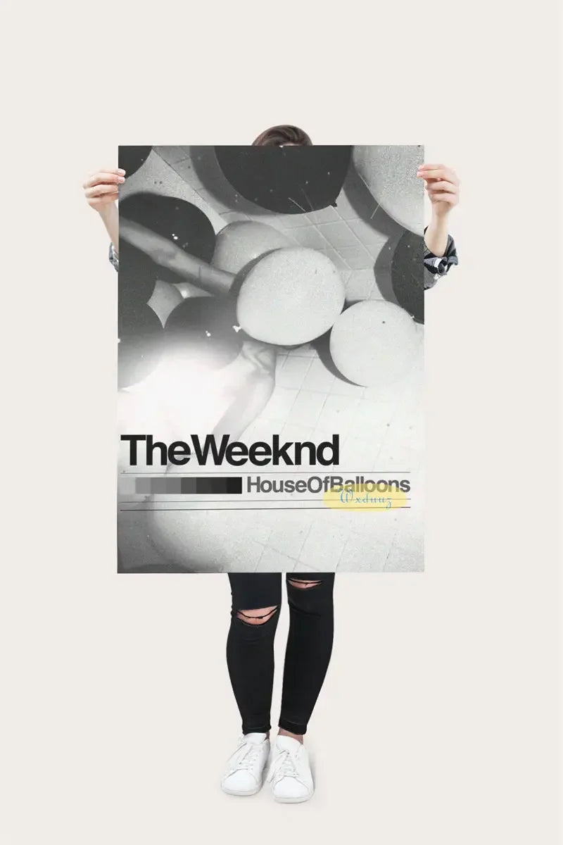The Weeknd Poster Music Album Pop Rap Hip Hop Singer Life Photos Room Living Canvas Painting Print Wall Art Home Decor Pictures