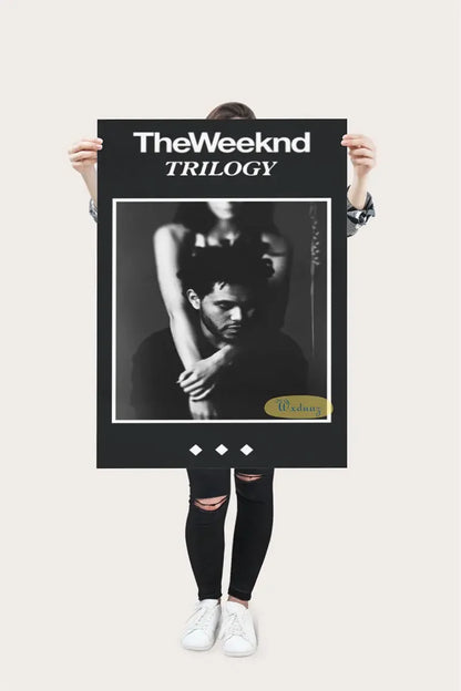 The Weeknd Poster Music Album Pop Rap Hip Hop Singer Life Photos Room Living Canvas Painting Print Wall Art Home Decor Pictures
