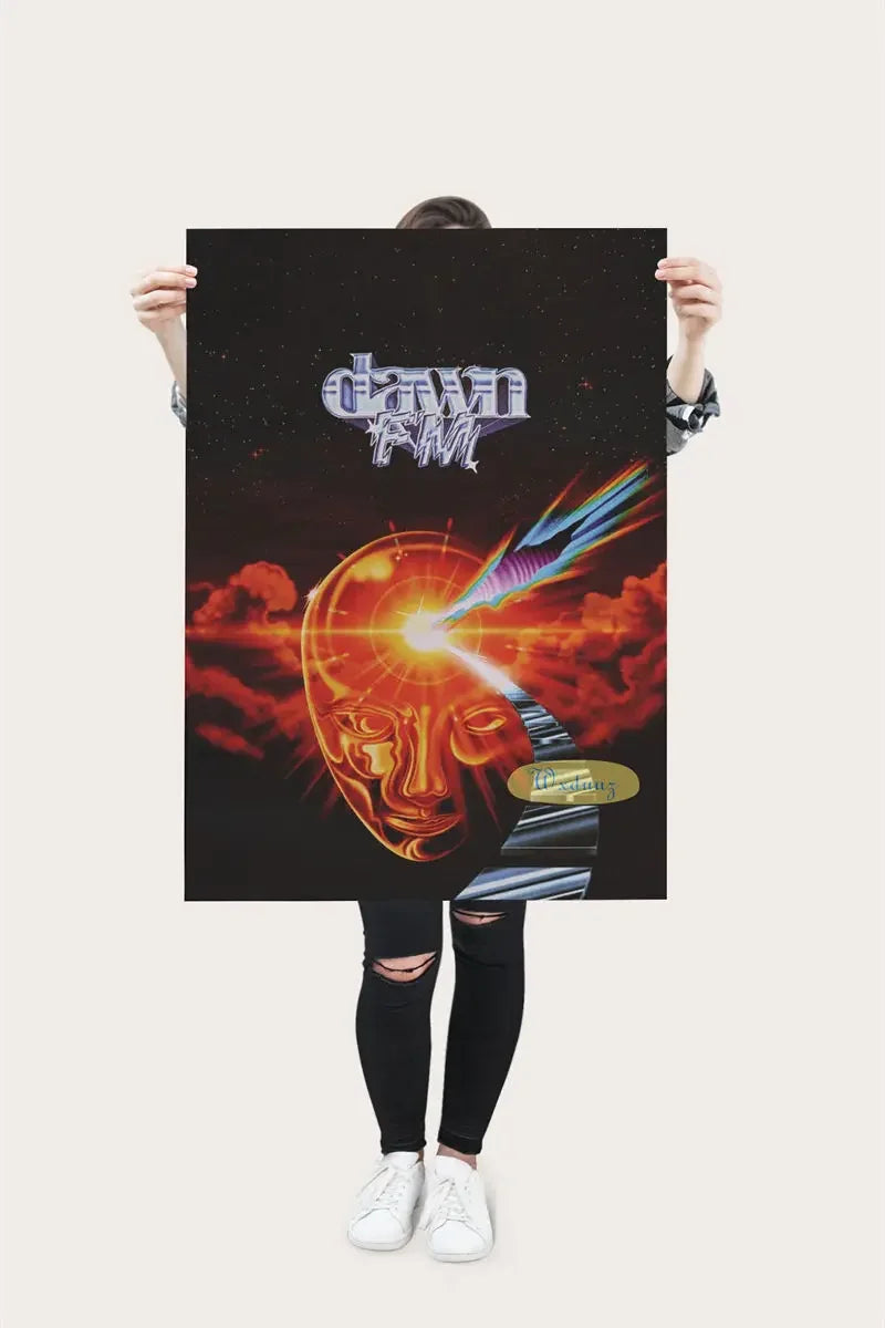 The Weeknd Poster Music Album Pop Rap Hip Hop Singer Life Photos Room Living Canvas Painting Print Wall Art Home Decor Pictures