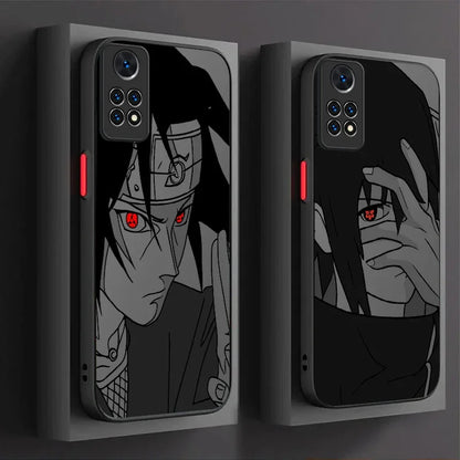 Anime N-NARUTOS Uchiha Itachi Sasuke Case For Xiaomi Redmi Note 13 14 12 11 Pro Plus 5G 12S 11S 10S 10 9 Redmi 14C 13C 12C 12 4G