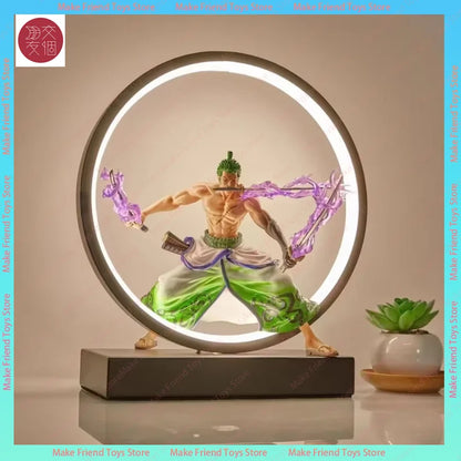 Rechargeable Dragon Ball Gogeta Lamp Gogeta Ligh Son Goku Light Lamp Model Kakarotto Kamehameha Wave Magnetic Ornament Anime