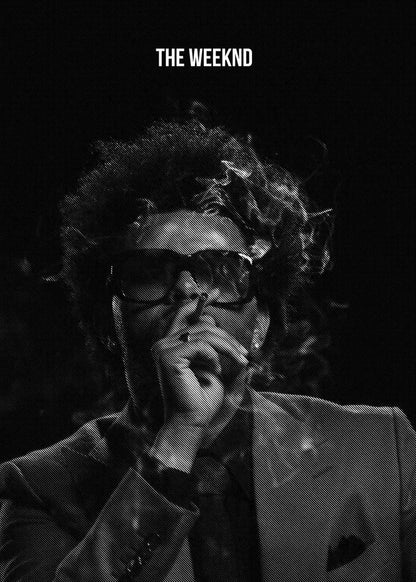 Famous Rapper LIL BABY/Drake/the Weekend Black and White Posters Canvas Painting and Prints Wall Art Picture for Room Home Decor