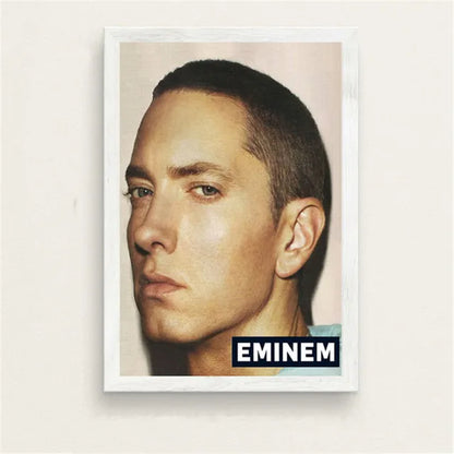 Super Rapper Eminems Posters and Prints Great Rap Singer Canvas Painting Music Star Wall Art Picture for Bedroom Home Decor