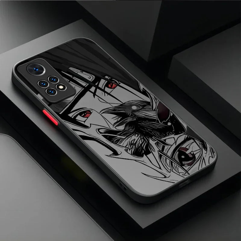 Anime N-NARUTOS Uchiha Itachi Sasuke Case For Xiaomi Redmi Note 13 14 12 11 Pro Plus 5G 12S 11S 10S 10 9 Redmi 14C 13C 12C 12 4G