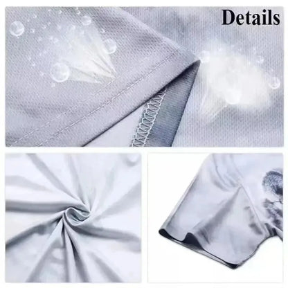 2025 Fashion Personality Men's and Women's Printed Long Sleeve T-shirt, Quick Drying and Breathable Retro Hockey Jersey 3189