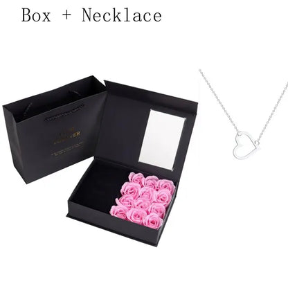 Geschenkbox mit Rosenseife