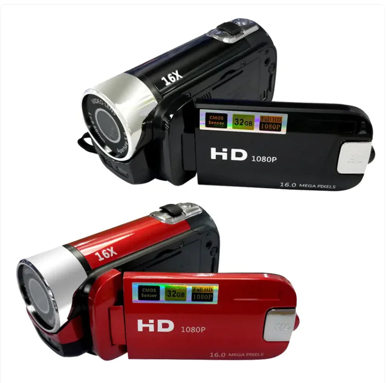 HD digitale camcorder met 16x zoom