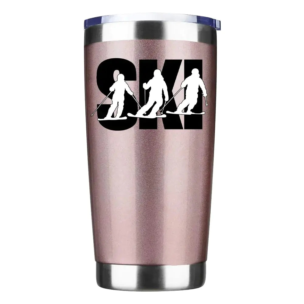 Ski 20oz Insulated Vacuum Sealed Tumbler