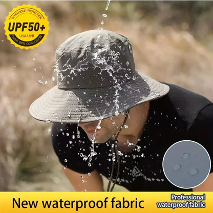 Waterdichte vissershoed