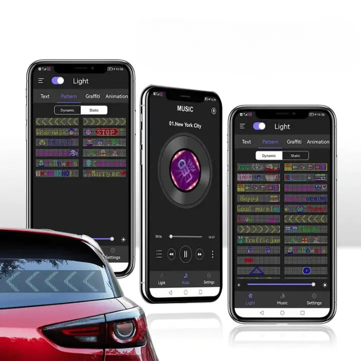 LED-Textanimationsanzeige