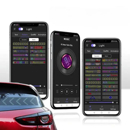 LED-Textanimationsanzeige