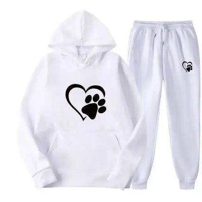 Hondenprint Hoodie en Broek