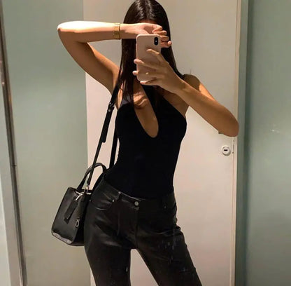 Dames One Shoulder Hollow Out Badpak