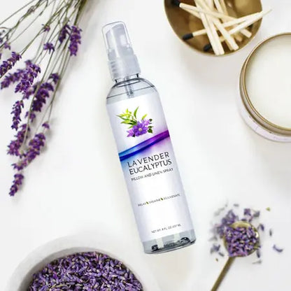 Lavendel Eucalyptus Kussen en Linnen Spray