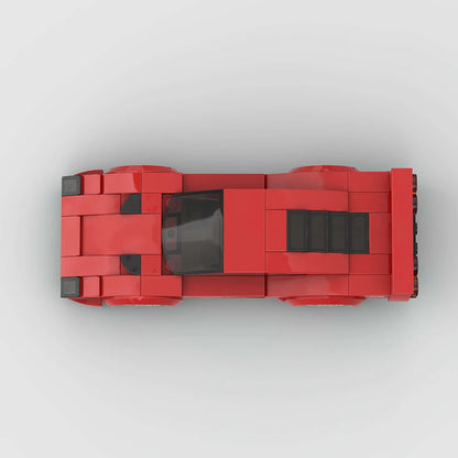 197 Pcs F40 Moc Speed Champions Sports Racer Cars