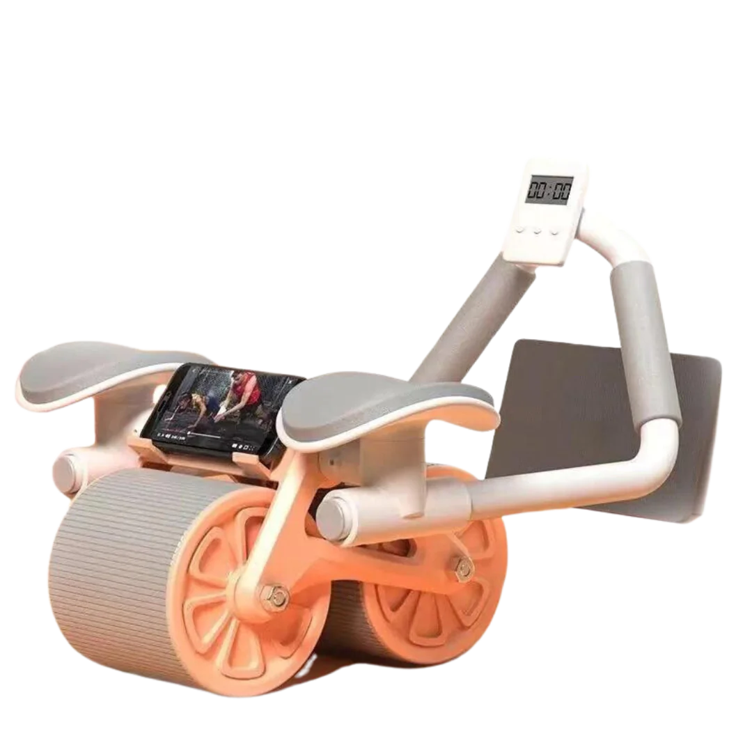 Magnetischer Bauchmuskeltrainer mit Doppelrädern