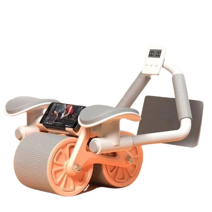 Magnetischer Bauchmuskeltrainer mit Doppelrädern