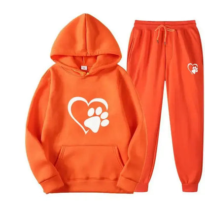 Hondenprint Hoodie en Broek