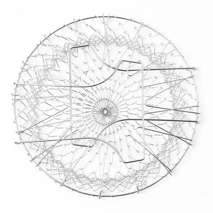 Faltbarer Dampfspül-Bratsiebkorb
