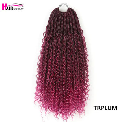 Göttinnen-Haarzöpfe, Haarverlängerungen